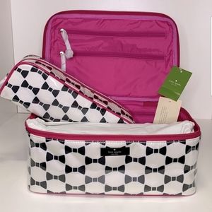 Kate Spade Large Colin Cosmetic Case NEW